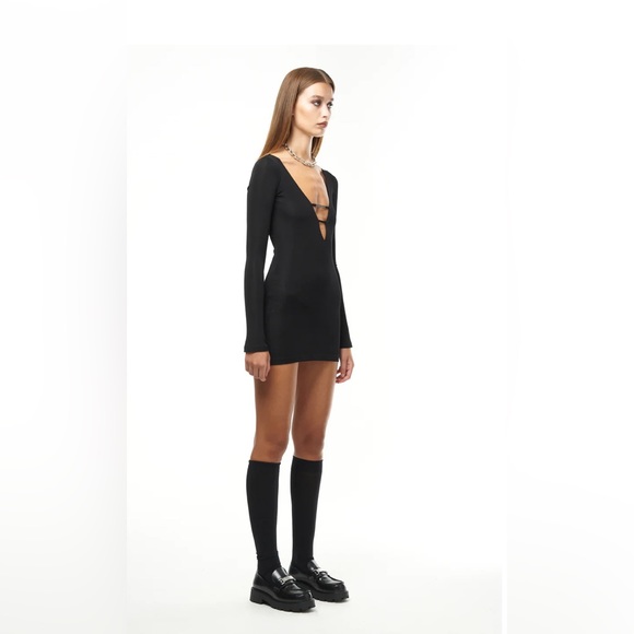 Hardware LDN The Tokyo Mini Dress in Black - Picture 3 of 10